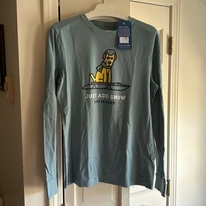 BNWT Life is Good Long-Sleeved Tee Shirt